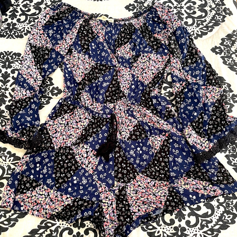Long sleeve romper